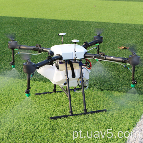 Drone agrícola de carga útil de 10 kg para pulverização agrícola